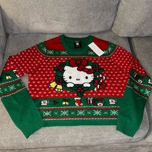 Hello kitty Christmas sweater size M